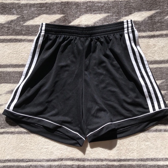 adidas Other - Black Adidas Girls Youth Medium Soccer Shorts
